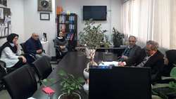 بازدید معاون و مدیران معاونت آموزشی دانشگاه از گروه جراحی عمومی